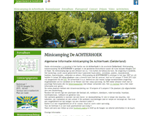 Tablet Screenshot of minicampingdeachterhoek.nl